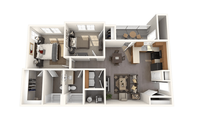 Floorplan - The Guthrie Flats