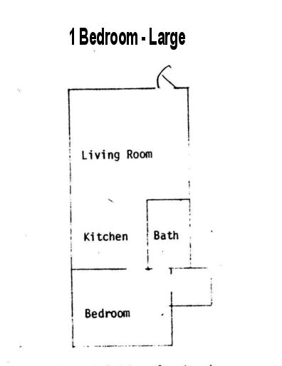 Park Terrace - Large One Bedroom - Park Terrace & Tower Arms Apartments