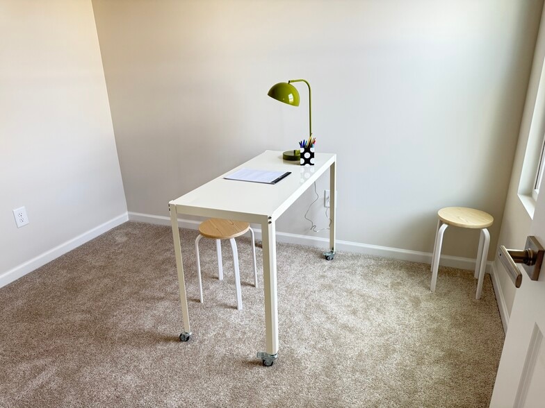 Office space with a door off great room - 122 Grove Hill Ter