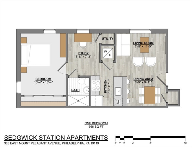 Floorplan - Sedgwick Station