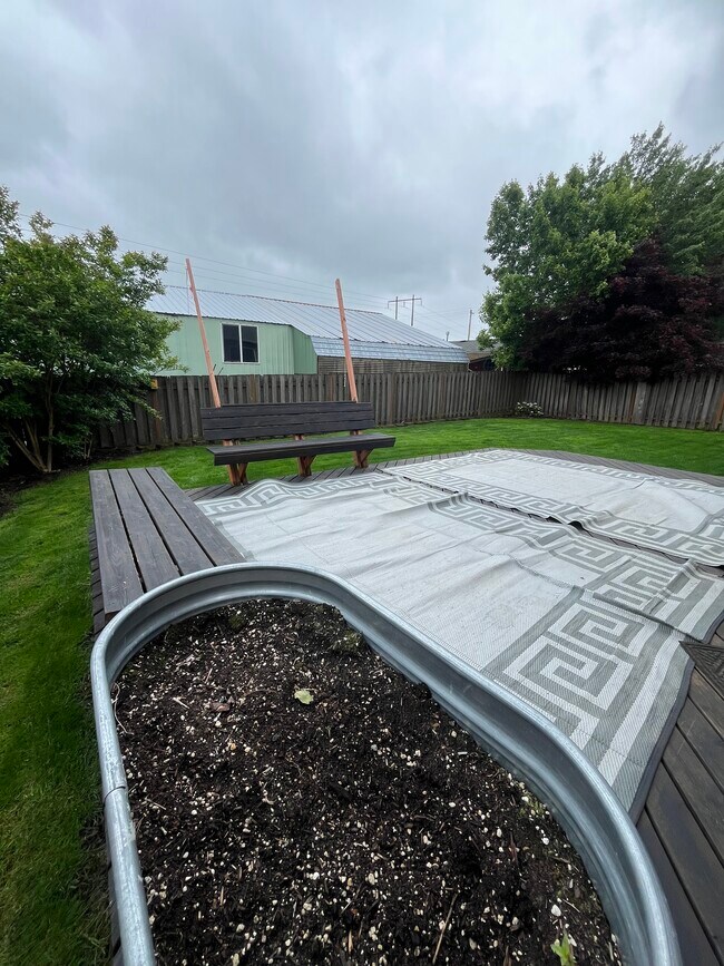 Back Yard with Deck - 35536 Jakobi St