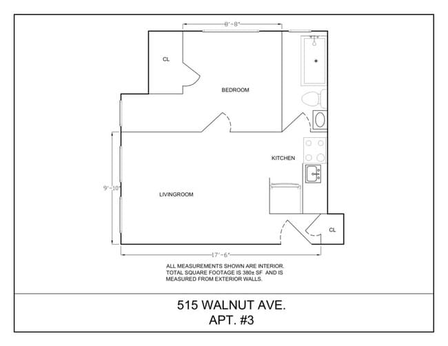 Floorplan - 1003 E Fayette St