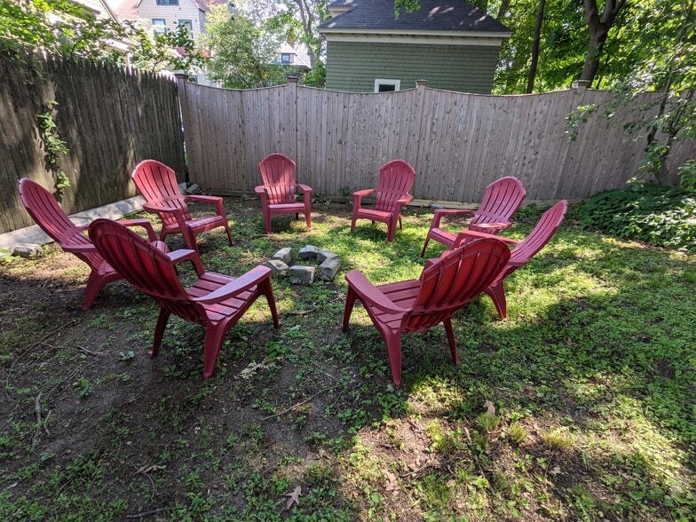 Part of the yard - 56 Rackleff St