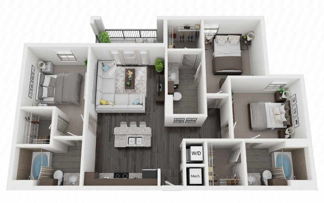 Floorplan - The Legacy at Baton Rouge