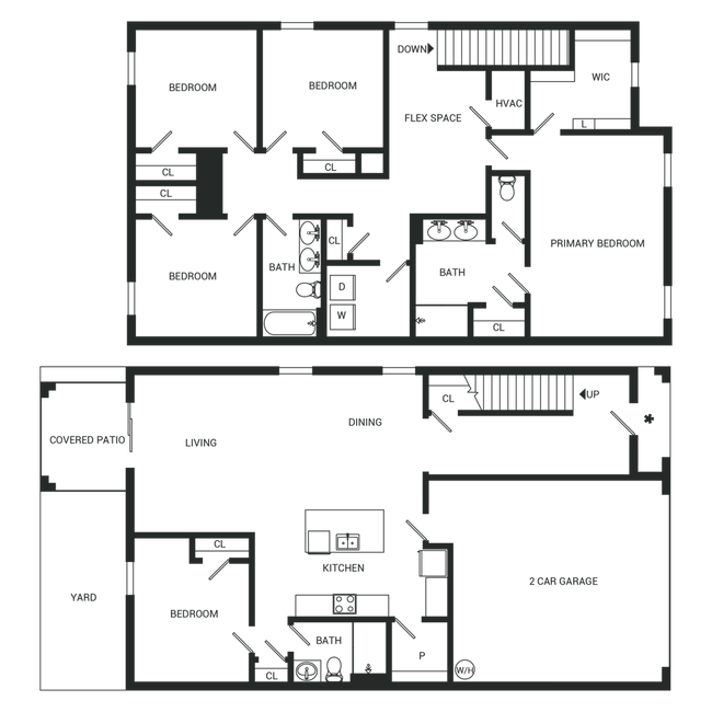 Floorplan - Champions Quarters Rental Homes
