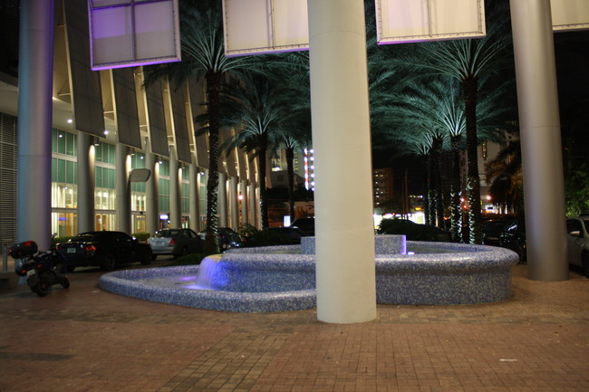 Water Fountain at Entrance - 185 SW 7th St