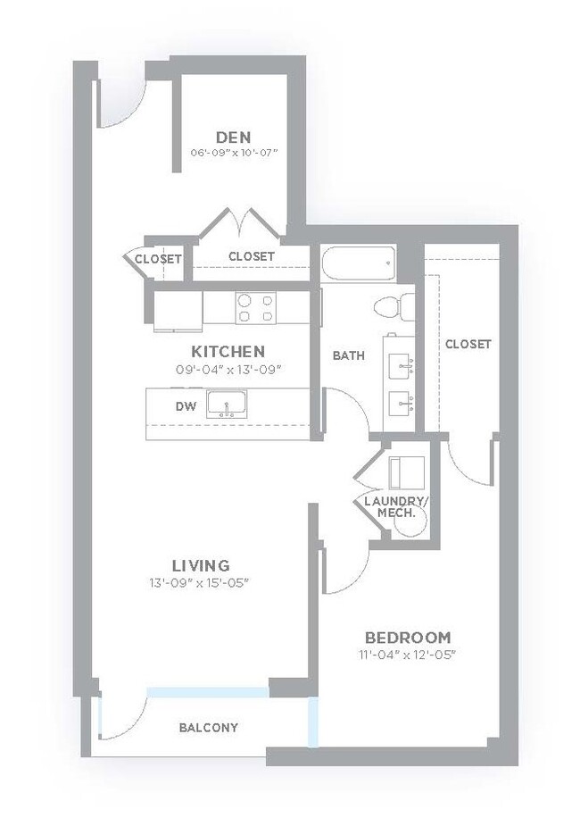 Floorplan - 747 Apartments