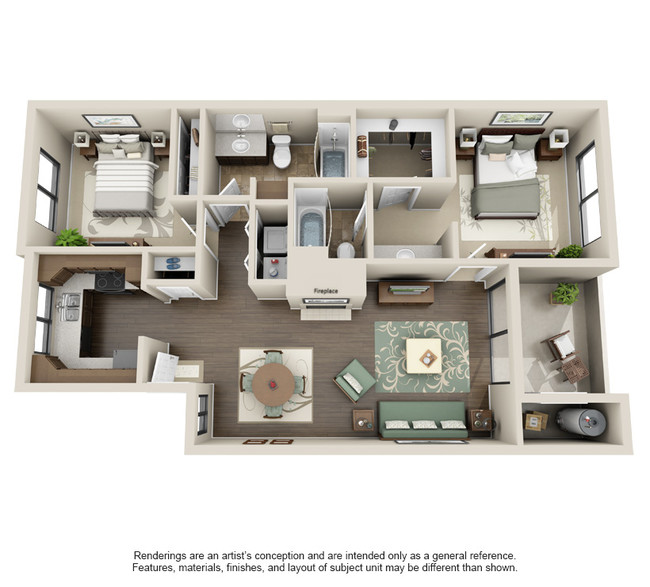 Floorplan - Sonoran Apartment Homes