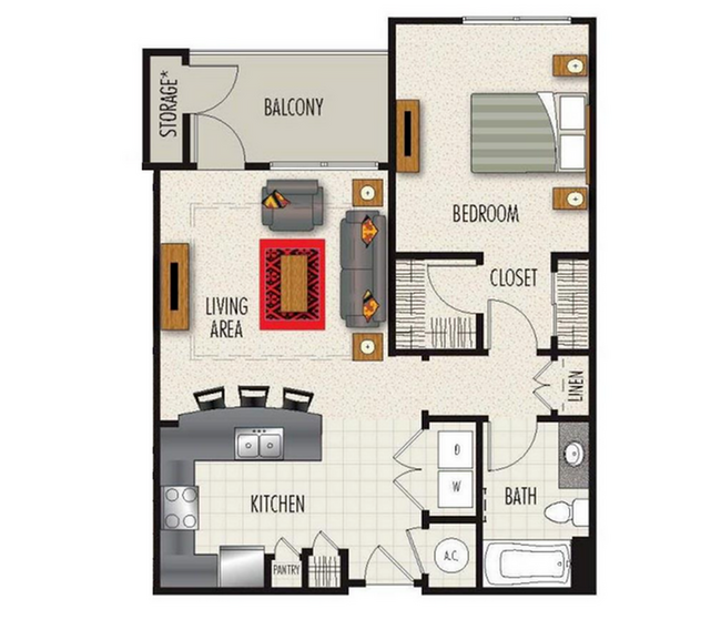 12A Floorplan Heights at Meridian - Heights at Meridian