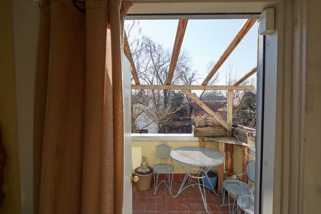 Exit to patio from kitchen - 816 E 700 S