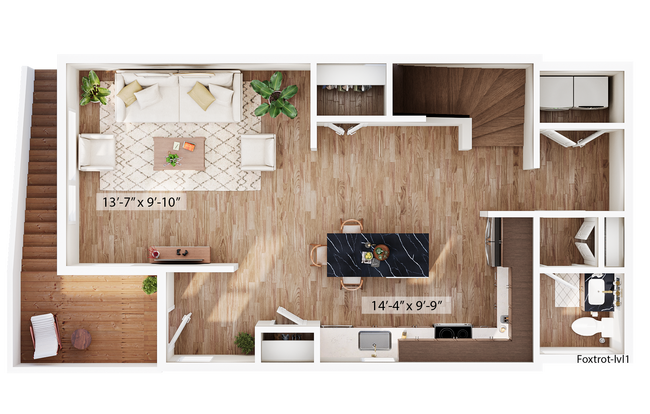 Floorplan - The Collection at 31st Street