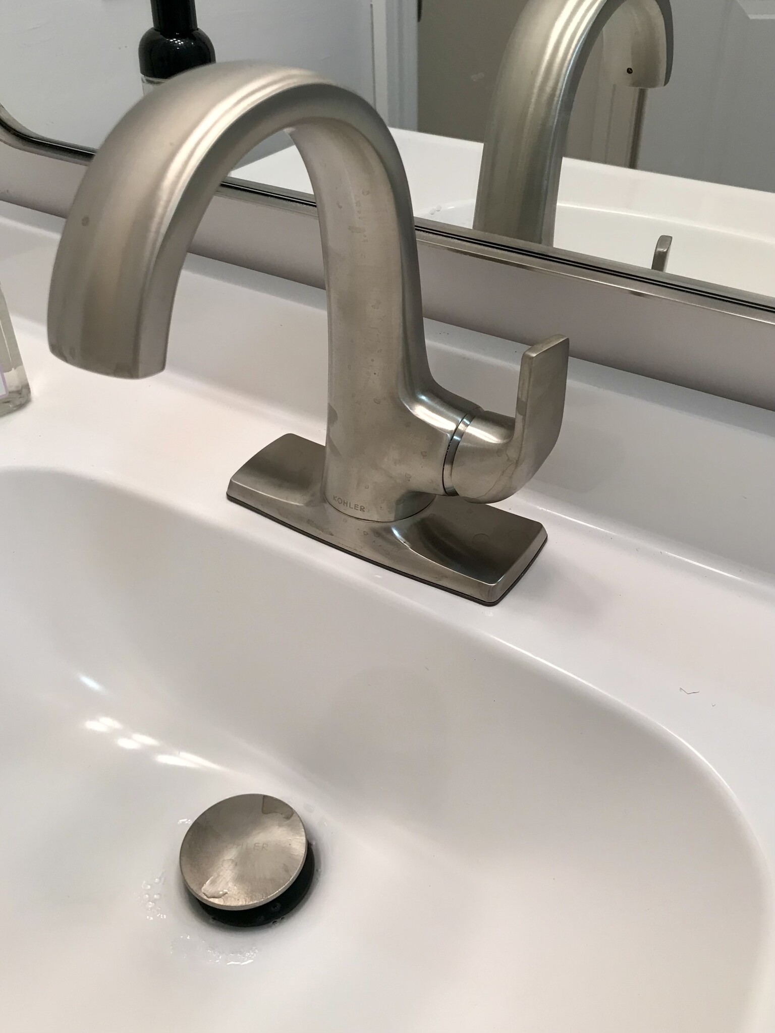 Brushed nickel throughout - 21 Vaughns Gap Rd