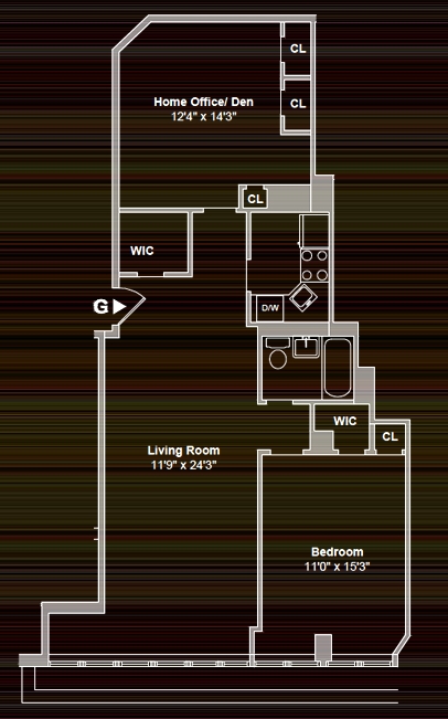 1BR/1BA - LexLofts