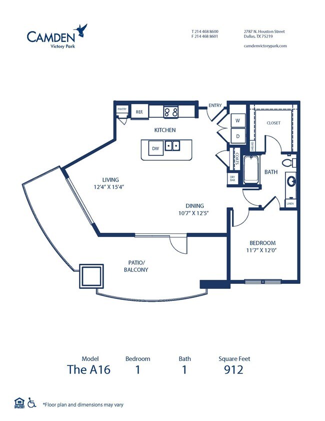 Floorplan - Camden Victory Park
