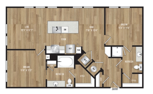 Floorplan - Victor Prosper