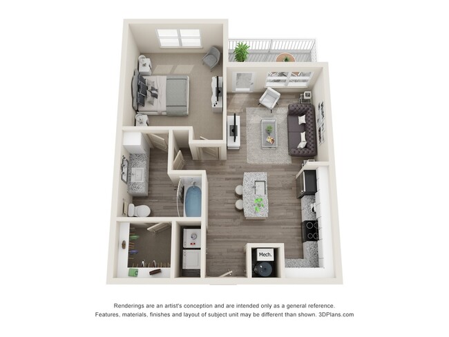 Floorplan - The Mezz at Fiddlers Green