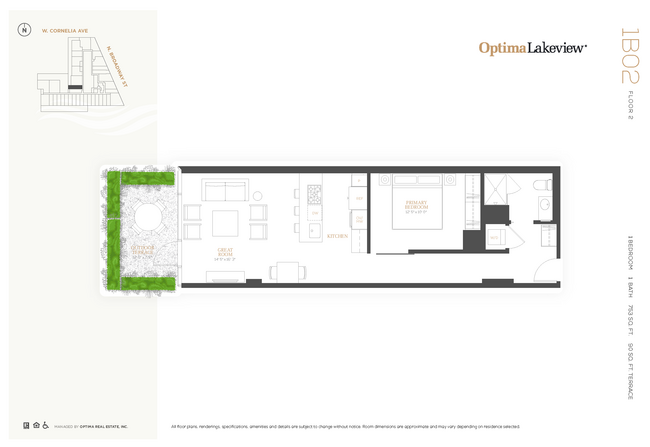 Floorplan - Optima Lakeview