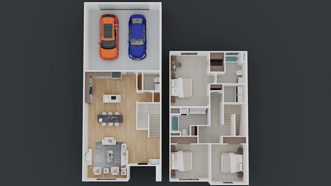 Floorplan - Audra Townhomes