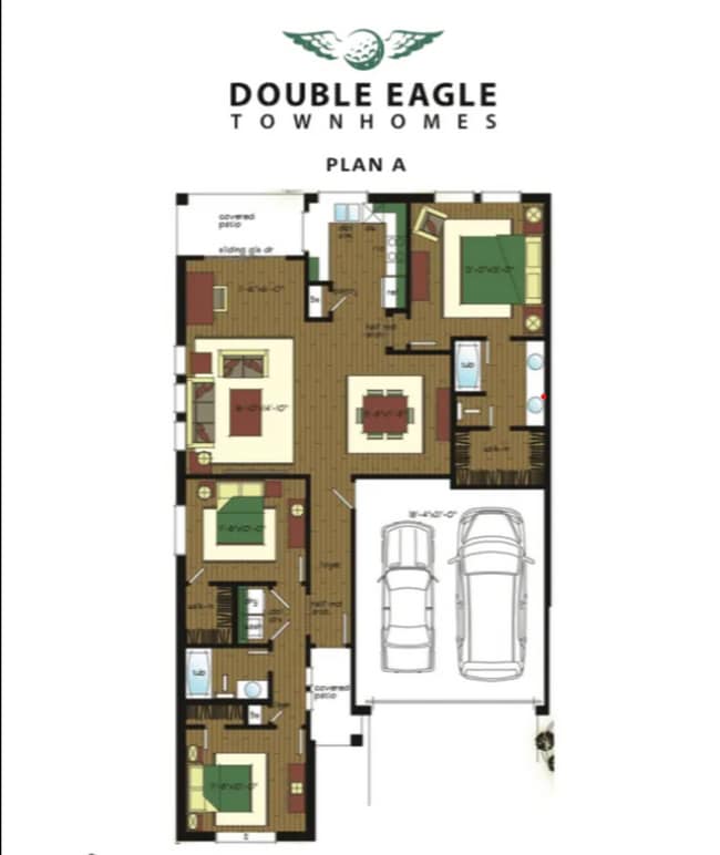 Floorplan - Double Eagle Townhomes