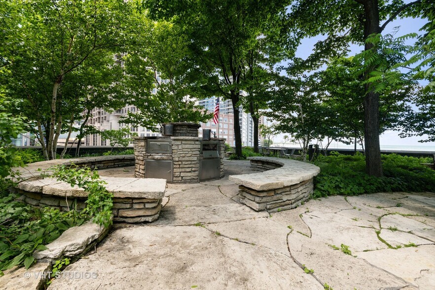 BBQs on 3rd floor 2.5 acre grounds - 505 N Lake Shore Dr