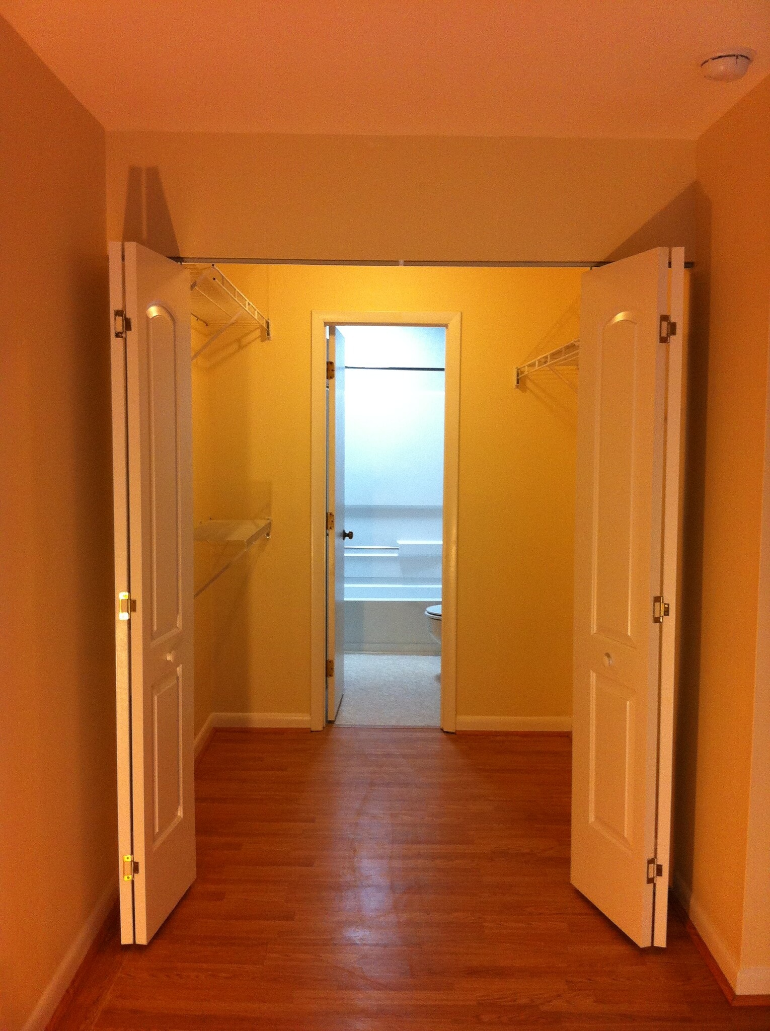 Walk thru master bedroom closet. - 299 Summerwalk Circle