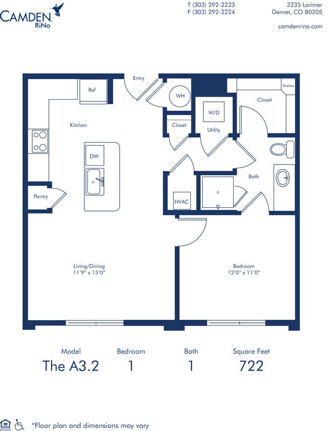 Floorplan - Camden RiNo