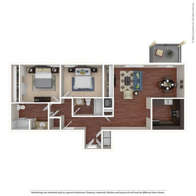 Floorplan - Crooked Oak at Loma Verde Preserve Apartment Homes