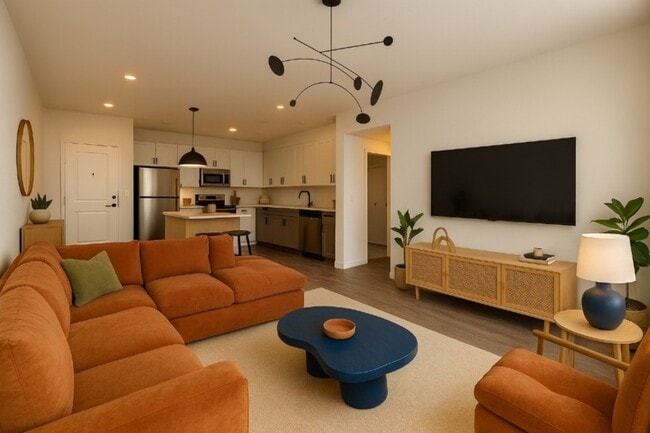 Living Room inside the 2B/2B - Cloud Nine