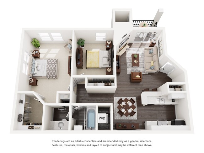 Floorplan - Delray Apartments