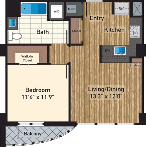 Floorplan - 425 Mass