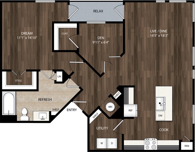 Floorplan - Skye at Love