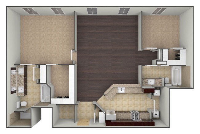 Floorplan - Bell Tower Flats