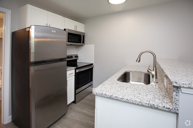 Studio-290SF-Kitchen - Ortega Village