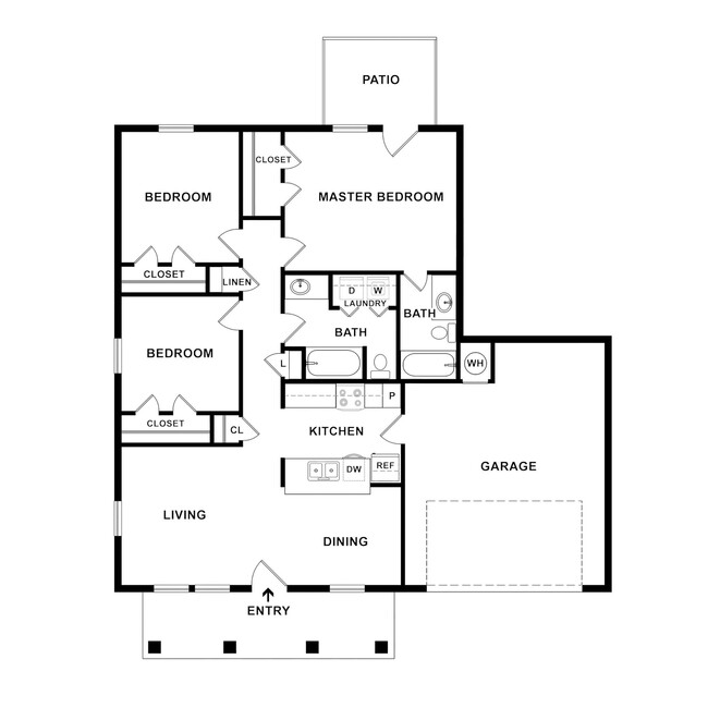 Floorplan - Parkridge Apartments