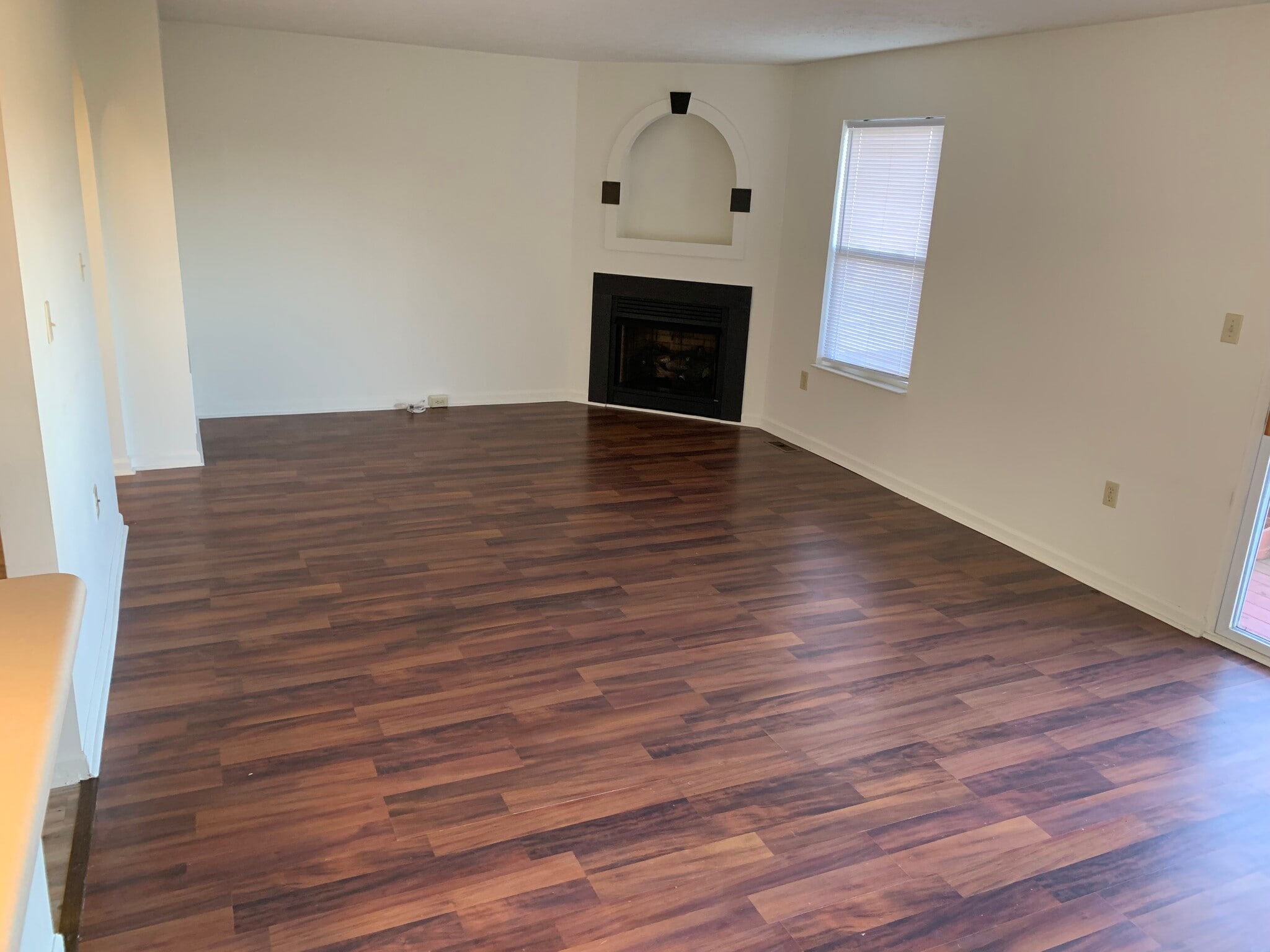 Great room with fireplace - 137 mountain drive