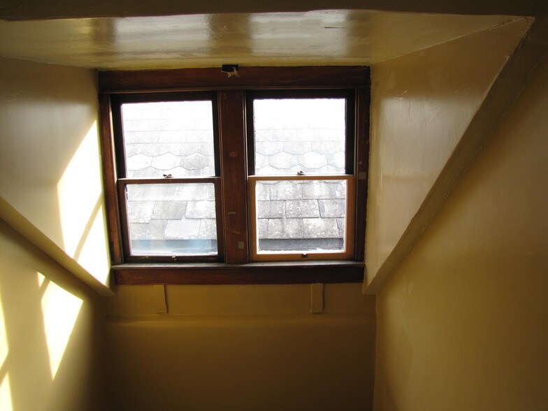View from top of third floor staircase - 49 N 20th St