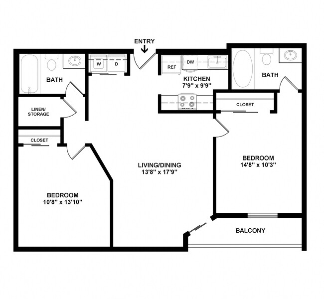 Floorplan - The Lincoln at Speer