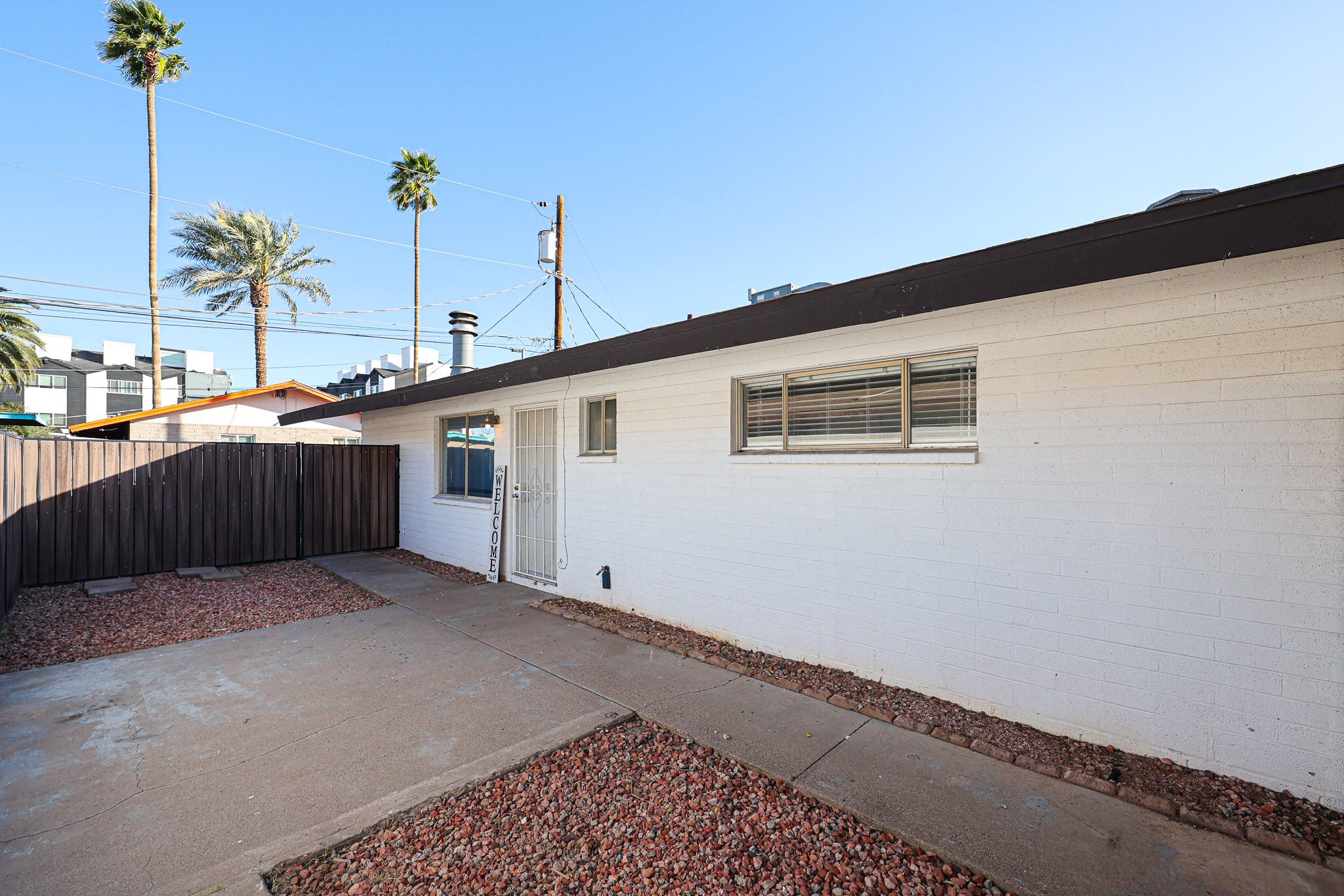 Private courtyard for your own use - 3022 N 37th St