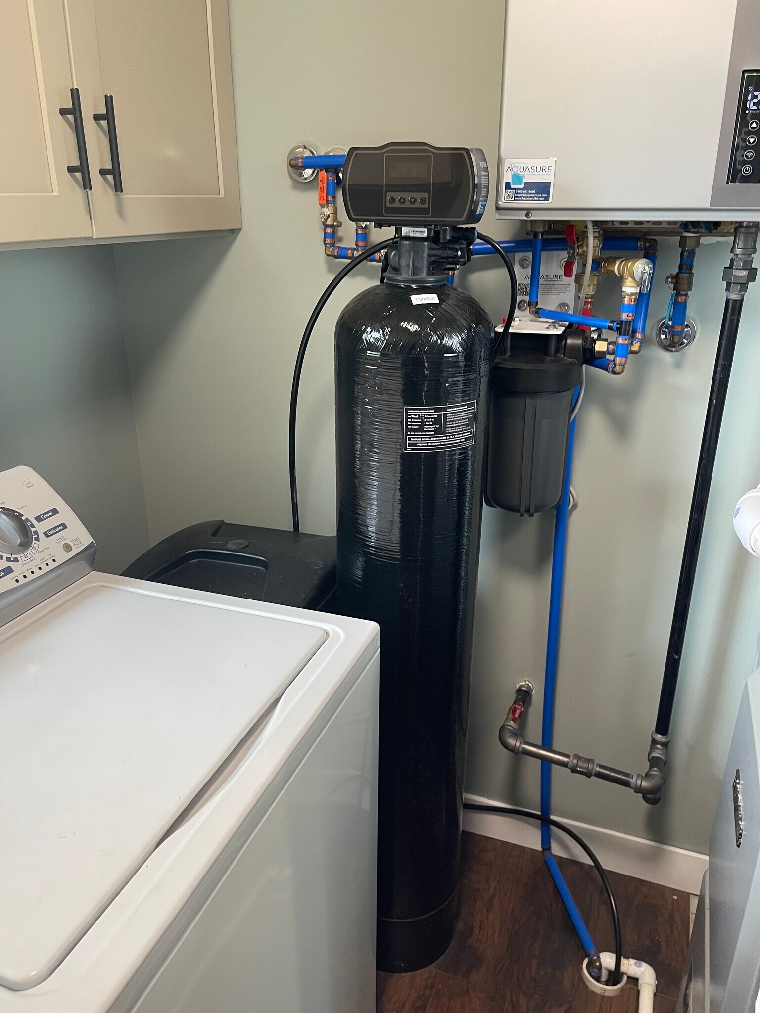 Water conditioner and super high efficiency furnace - 6601 W 141st Ave