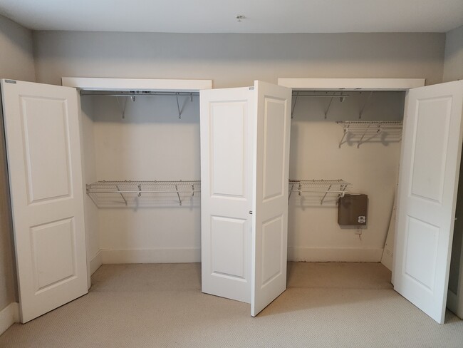 Dual closets in Guest Bedroom - 444 S Blount St