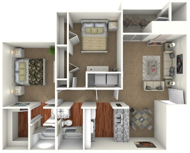 Floorplan - Hawke Apartment Homes