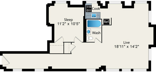 Floorplan - Reside on Wellington