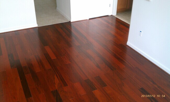 hard floor in living room - 6506 America Blvd
