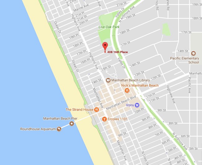 1.5 blocks from beach. 3 blocks to downtown - 408 17th St