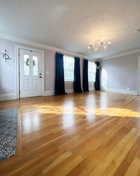 Living room view from stairs - 1215 Landon Ave