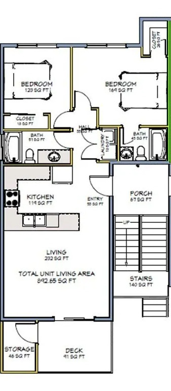 Floorplan - Cascade Meadows Apartments