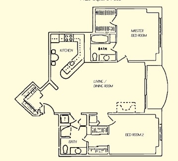 Floorplan - Braddock Place