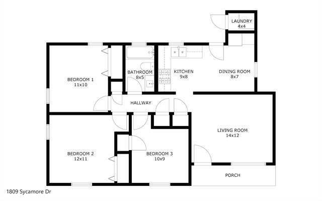 Building Photo - 1809 Sycamore Dr