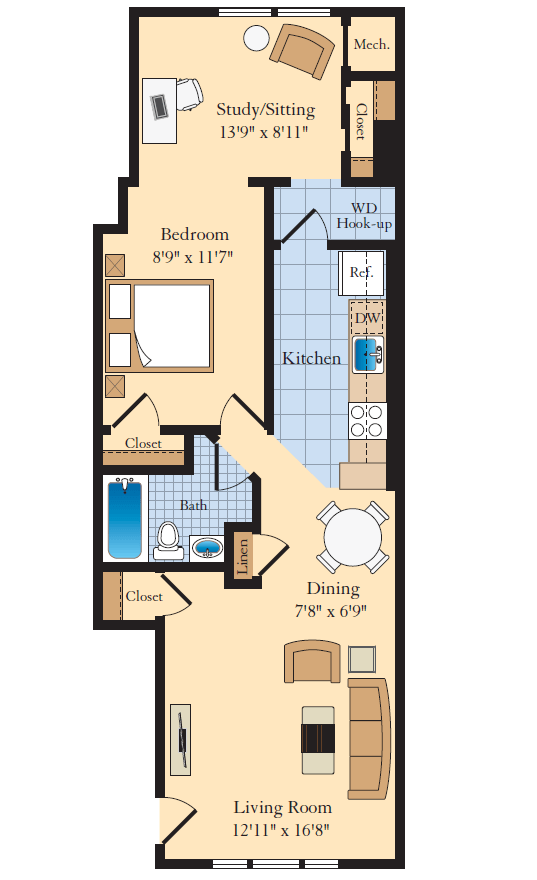 Floorplan - The Fields of Bethesda