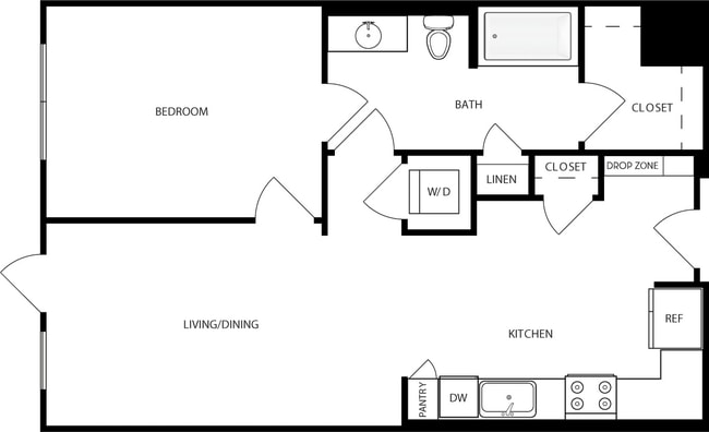 Floorplan - Mara Pacific Beach